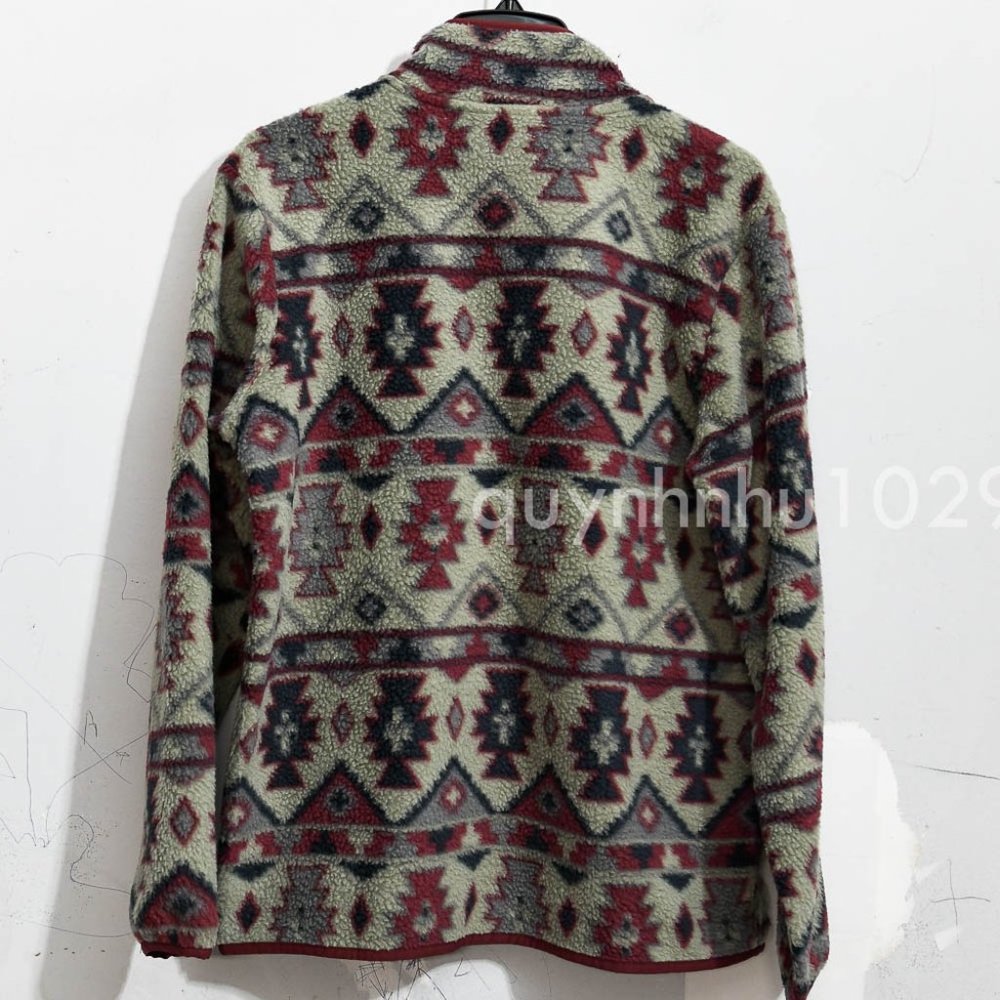 NWT weatherproof Vintage Ladies’ Printed Fleece Pullover  gray size LArge - Picture 4 of 5